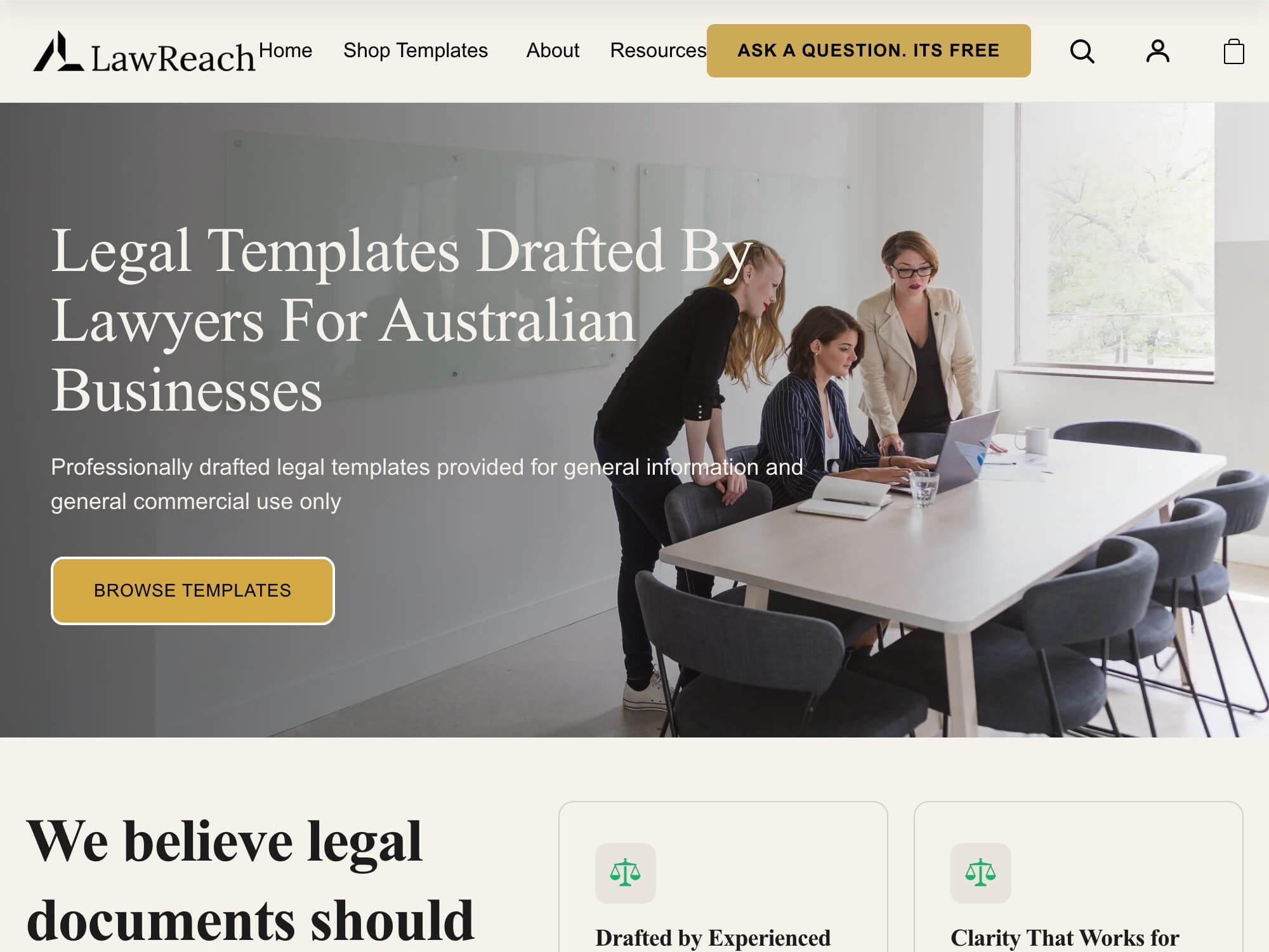 LawReach AI — A legal copilot for Australian small businesses, built end-to-end in eight weeks.